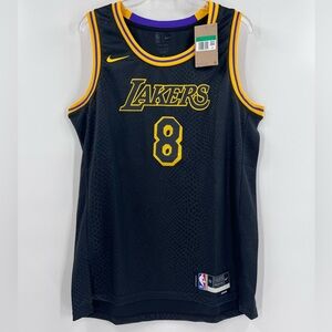 Nike black mamba Los Angeles Lakers Kobe Bryant City Edition Jersey Size XL New